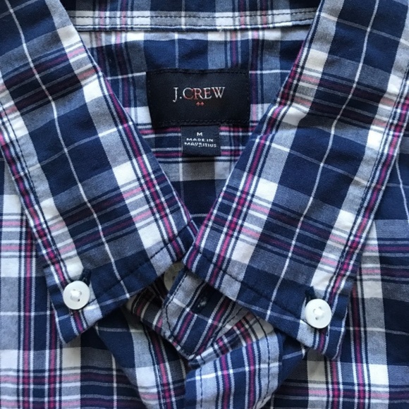 J Crew Button Down Plaid Men’s - Picture 7 of 8